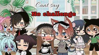 EX VS EX cant say no challenge Gacha life