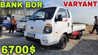 11 DEKABR FARGONA MASHINA BOZORIDA 6000$ QOLGANI VARYANTGA KIA BONGO HYUNDAY PORTERLAR SHOSHILAMIZ