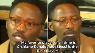 The best confession ever on who is the best player ever in Football