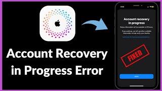 Fixed: Account Recovery in Progress in iPhone  | Account Recovery in Progress Apple ID