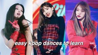 kpop dances to learn when you’re bored in quarantine (easy, mainly gg + chorus choreos)