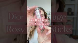 NEW!  DIOR BACKSTAGE ROSY GLOW BLUSH STICKS! #diorbeauty #blush
