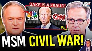 MSNBC ATTACKS CNN On Air as Media Civil War EXPLODES Over Jake Tapper and Biden Coverup