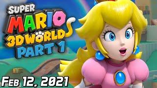 [SimpleFlips] Super Mario 3D World (Part 1) w/ Murkus, Roanin50, & Leaddy [Feb 12, 2021]