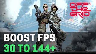 BEST PC Settings for Off The Grid (Maximize FPS & Visibility)