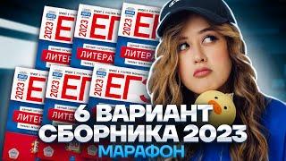 Разбор 6 варианта сборника Зинина | МАРАФОН ЕГЭ ПО ЛИТЕРАТУРЕ