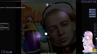 Oxxymiron Subway Surfers Mashup in osu! (D Rank)