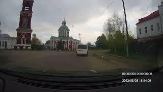 Driving in Central Russia: Юрьев-Польский - п. Биокомбината - Москва (Текстильщики) 08/05/2022 (4x)