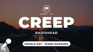 Creep - Radiohead (Female Key - Piano Karaoke)