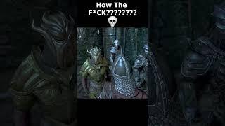 How The F*CK???????? #skyrim #skyrimanniversary #elderscrolls #shorts