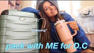 PACK W/ ME  + WHAT I PACKED FOR D C! | Angelica Rose
