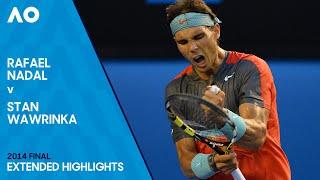 Rafael Nadal v Stan Wawrinka Extended Highlights | Australian Open 2014 Final