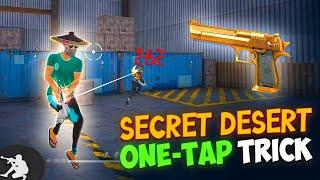 Secret Desert Eagle [ ONE TAP ] Trick | All New Pro Settings 2024 |