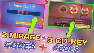 NEW ML ADVENTURE MIRAGE & REDEEM CODES 2021 - CODES ML ADVENTURE -  ML ADVENTURE CODE