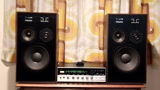 Receiver Sansui 800 and speakers Indiana Line SX 3D.