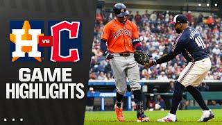 Astros vs. Guardians Game Highlights (6/6/25) | MLB Highlights