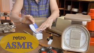 1960s Post Office ASMR  Applying for a Retro Passport  Crinkles, Stamping, Wrapping (Soft Spoken)