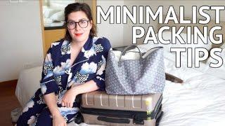 MINIMALIST PACKING TIPS | How to pack hand luggage ONLY!