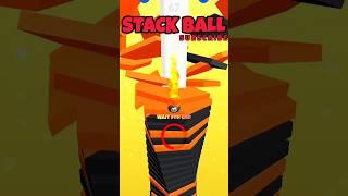 Stack ball 3d play level 383 to 384 complete #shorts #stackball #shortsfeed #shortsvideo