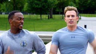 "On Your Left" Steve Rogers & Sam Wilson - Running Scene - Captain America: The Winter Soldier