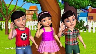 When You Hear A Sound Song - 3D Animation Nursery Rhymes And Kids Songs