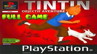 Tintin: Destination Adventure [PS1] Gameplay Walkthrough FULL GAME [4K60ᶠᵖˢ UHD]