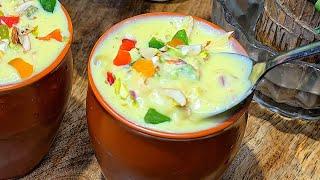 Ramadan Special Drink  | Healty Dry Fruit Milk iftar Recipes | custard dry fruit milk shake recipe