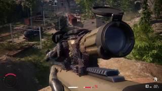 Barrett M82 .50 Caliber ! Long Range Sniper Kills in Sniper Ghost Warrior Contracts Game