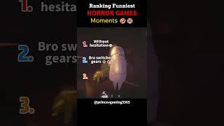 Ranking Funniest Horror Games Moments!! (oh hell nahh)