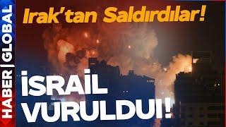 SON DAKİKA I İsrail Vuruldu! Irak'tan Bomba Yağdı! Demir Kubbe Devre Dışı!