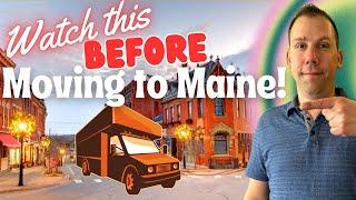 Watch this BEFORE moving to Maine! Moving to Southern Maine