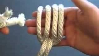 How to Tie the Zip Snare - Rope Bondage Knot Tutorial