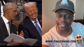 Comedian Shuler King - Obama And Trump Laughing