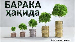 БАРАКА ҳақида. Абдуллоҳ домла. Янги дарслар 2024.