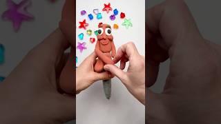 DIY tum tum tum sahur clay pen