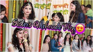 Sister wedding vlog-3| Mehandi & sangeet | Shadi vala ghar🪩 ​⁠@Shivaniysky