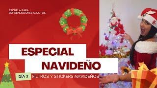 FILTROS NAVIDEÑOS TIKTOK| ESCUELA PARA EMPRENDORES ADULTOS