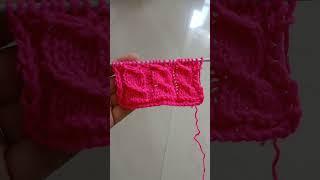 Cable knitting design for boy's sweater/jacket. #shorts