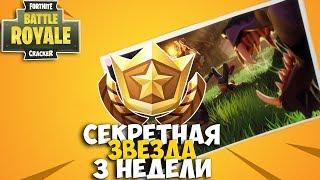 СЕКРЕТНАЯ ЗВЕЗДА 3 НЕДЕЛИ ФОРТНАЙТ. СЕКРЕТНОЕ СОКРОВИЩЕ 3 НЕДЕЛИ FORTNITE.