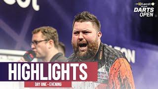 EURO TOUR RETURNS! | Day One Evening Highlights | 2025 Lecot Belgian Darts Open