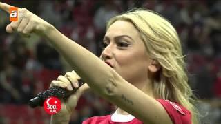 500. Milli Maç'ta Hadise Çıktı! (Türkiye - Danimarka) HD