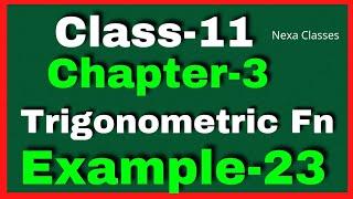 Example 23 Chapter3 Class 11 Math || Example23 Class11 Ch 3 NCERT Math || Chapter3 Example23 Class11