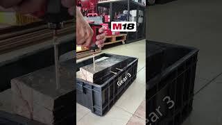 Impact Driver M12 vs M18  #shorts