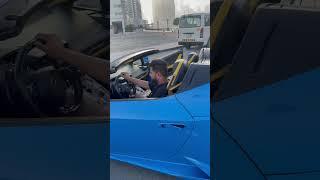 Lamborghini Blue | #lamborghini #dubai #viralvideo #shorts