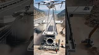 ai Railway Construction via Drones:The Technology of the Future #ai #automobile #military #wildlife