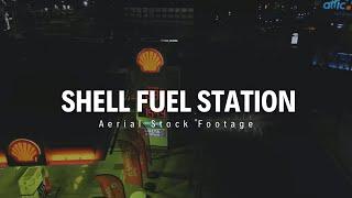 4K Drone Stock Footage | Shell Fuel Station London