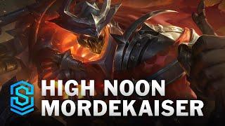 High Noon Mordekaiser Skin Spotlight - League of Legends