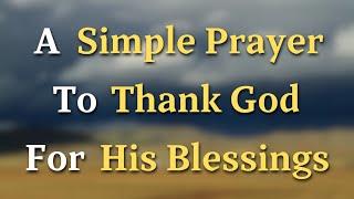 Lord God, You are so kind and generous, and I am constantly amazed by the ways You care for me