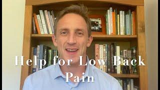 Help for Lower Back Pain