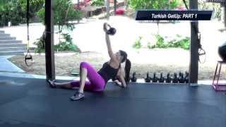 Turkish Get Up Tutorial Part 1 - Lauren Brooks
